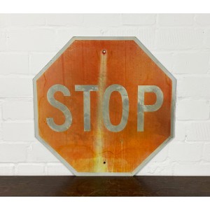 Original USA Schild - XL Stop Verkehrsschild