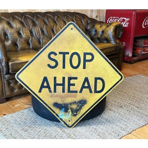 Stop Ahead Schild