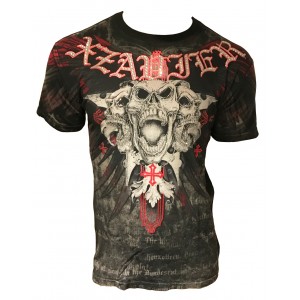 Xzavier - Triple Death Rhinestones/Strass T-Shirt