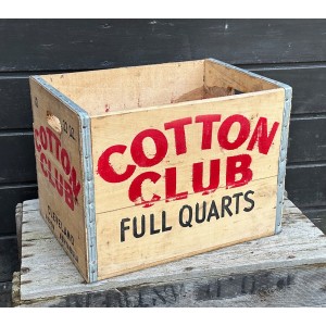 Cotton Club Getränkekiste - 1982