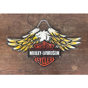 Harley Davidson Eagle Wings 3D Schild