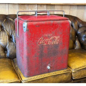 1950s Coca Cola Picnic Cooler