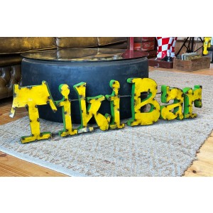 Tiki Bar Schriftzug