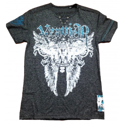 Xzavier - LIMITED COLLECTION Distressed Motif T-Shirt Front