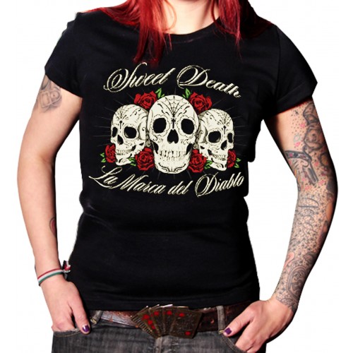 La Marca Del Diablo - Sweet Death Skulls T-Shirt Front