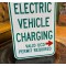 4 Hour Electric Vehicle Charging Verkehrsschild