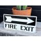 Fire Exit Schild