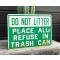 Do Not Litter Schild