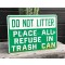 Do Not Litter Schild
