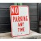 Original USA Schild - No Parking Any Time Verkehrsschild