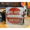 XXL Do Not Enter Verkehrsschild