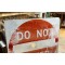 XXL Do Not Enter Verkehrsschild