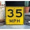 35 MPH Verkehrsschild