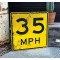 35 MPH Verkehrsschild