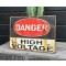 Danger - High Voltage Emailleschild