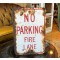 No Parking Fire Lane Verkehrsschild