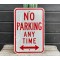 No Parking Any Time Verkehrsschild
