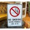 No Smoking Hinweisschild