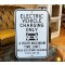 Electric Vehicle Charging Only Verkehrsschild