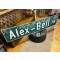 XXL Alex - Bell Pk Straßenschild