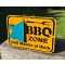BBQ Zone mit Schwein Schild