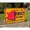 BBQ Zone mit Schwein Schild