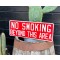 No Smoking Beyond This Area Schild