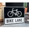 Bike Lane Verkehrsschild