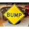 XL Bump Verkehrsschild
