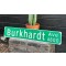 Burkhardt Avenue 4800 Straßenschild