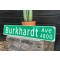 Burkhardt Avenue 4800 Straßenschild