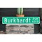Burkhardt Avenue 4800 Straßenschild