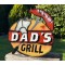 Dad´s Grill Schild