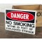 Danger - No Smoking Schild