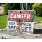 Danger - High Voltage Keep Off Emailschild