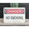 Danger - No Smoking Schild