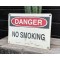 Danger - No Smoking Schild