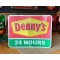XXL Denny´s 24 Hours Schild