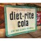 XXL 1960´s Diet-Rite Cola Schild