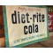 XXL 1960´s Diet-Rite Cola Schild