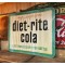 XXL 1960´s Diet-Rite Cola Schild