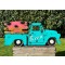 Farm Truck mit Schwein Schild