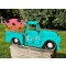 Farm Truck mit Schwein Schild