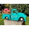 Farm Truck mit Schwein Schild