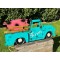 Farm Truck mit Schwein Schild