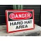 Danger - Hard Hat Area Schild