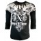 Xzavier - Horror Skull Longsleeve T-Shirt Front