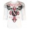 Xzavier - Horror Skull Longsleeve T-Shirt Front