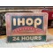 XXL IHOP Restaurant 24 Hours Schild