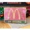 XXL Mc Donalds 24 Hours Schild